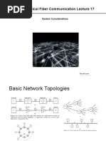 EE 230: Optical Fiber Communication Lecture 17: System Considerations