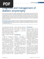 Diagnosis and Management of Diabetic Amyotrophy: Endocrinology