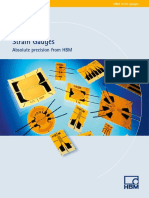 Strain Gauges: Absolute Precision From HBM