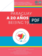 Paraguay A 20 Anos de Beijing 1995 - Lilian Soto - Cde - Ano 2015 - Portalguarani