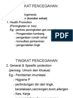 TINGKAT PENCEGAHAN 2003.ppt