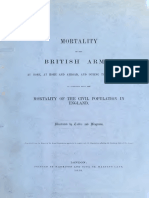 Mortality of The British Army (1858) PDF