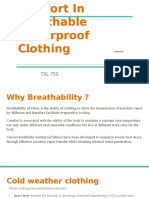 Breathable Waterproof Clothing