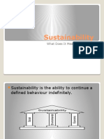 Sustainability: What Does It Mean For Business?