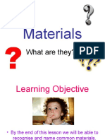 Materials: What Are They?