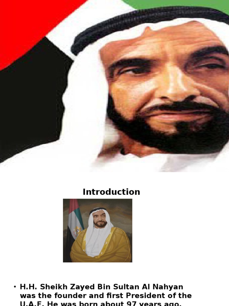 Sheikh Zayed: Founder of the UAE | PDF