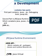 JDK Java Development Kit components and JRE Java Runtime Environment overview