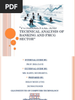 Fundamental and Technical Analysis of Banking and FMCG Sector