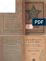 Internacia Kantaro: 139 Popolaj Kantoj El 55 Landoj 7 Esperantaj Kantoj, Rondkantoj Kaj Kantsalutoj 3 Famaj Koncertarioj - Kolektitaj Kaj Tradukitaj de Paul Bennemann Membro de La Lingva Komitato