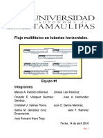 Flujo Multifásico en Tuberías Horizontales