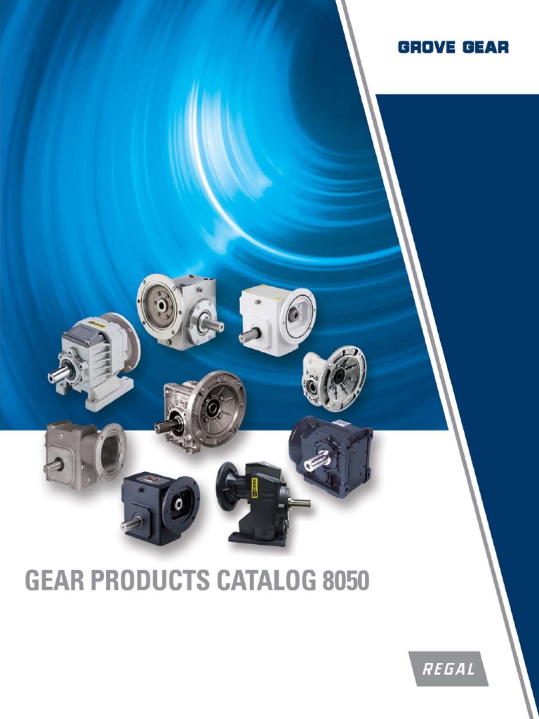 Grove Gear Products Catalog 8050 Gear Transmission (Mechanics)