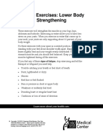 Aquatic Exercises Strengthening PDF