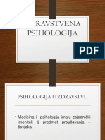 11 Zdravstvena Psihologija PDF