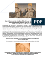 Dominicans in The Medieval Society of Northern Europe