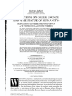 Reflections On Greek Bronze and The Stat PDF