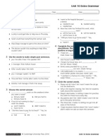 Unit 10 Grammar Extra PDF