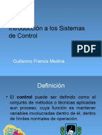 Introducción A Los Sistemas de Control