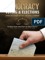 Democracy Voting Elections Upon the Scales of Quraan and Sunnah