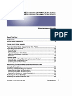 Ricoh CL7200 - Maintenance Manual PDF