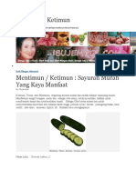 Download Mentimun  Ketimun by kampungsato SN33043400 doc pdf