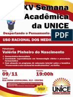 Cartaz Xv Semana Academica