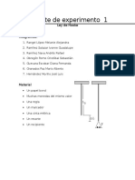 Reporte de Experimento 1