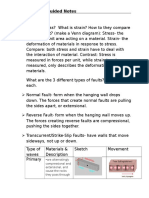 Earthquake Guided Notes