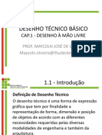 DESENHO TÉCNICO BÁSICO: DESENHO À MÃO LIVRE