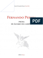 Prosa de Alvaro de Campos PDF