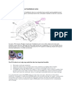 Positive Crankcase Ventilation Valve - PCV PDF