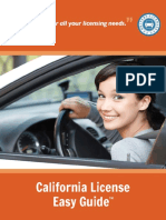 Checklist Renew Drivers License California