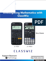 Investigating Mathematics With ClassWiz