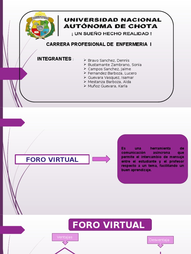 Foros Virtuales en Educación: Ventajas y Tipos | PDF | Foro de Internet ...