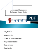 Tecnicas de Supervision