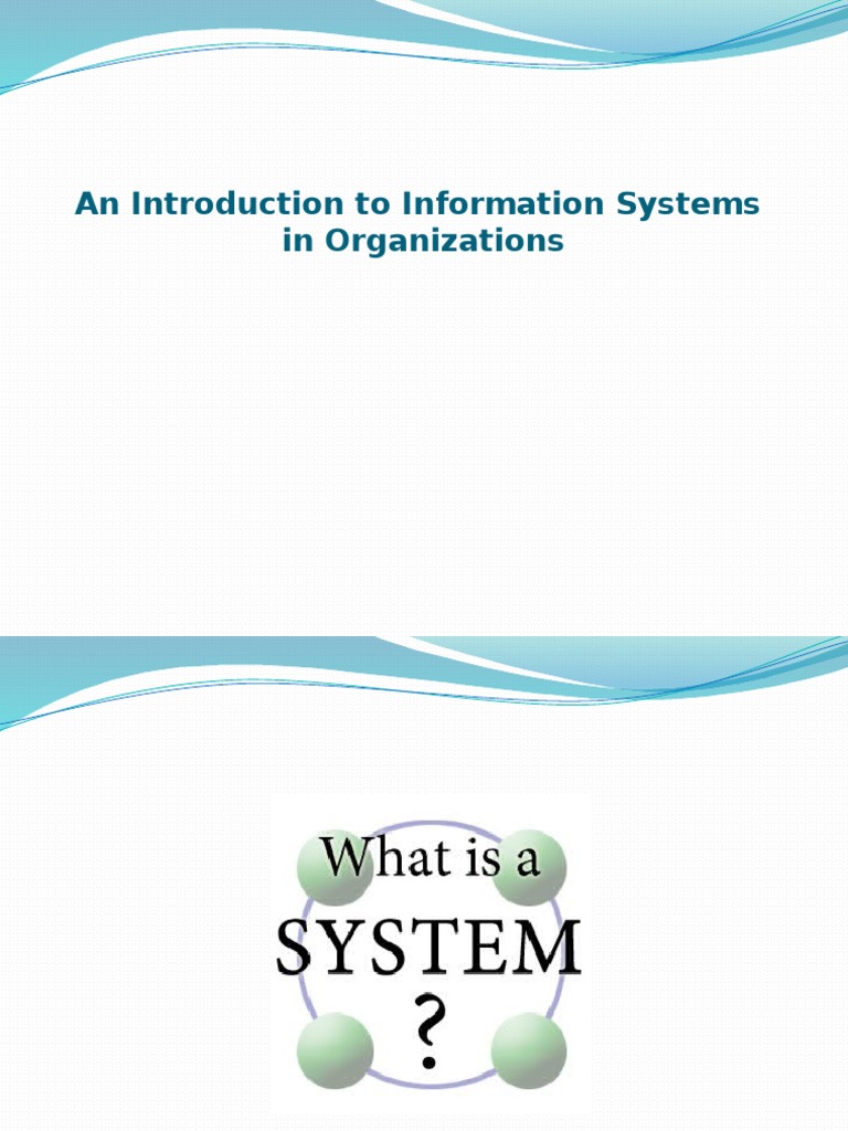 Understanding Information Systems in Business | PDF | Information ...