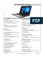 HP Notebook - 15-Ay020tu