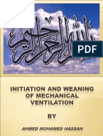 Initiation and Weaning of Mechanical Ventilation Final