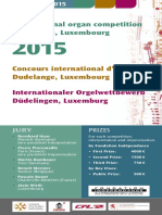 International Organ Competition Dudelange, Luxembourg