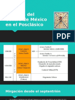 Culturas Del Centro de México en El Posclásico