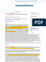 Indicadores de Calidad y Eficiencia de Los Servicios Hospitalarios Una Mirada Actual