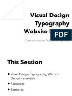 CIPM Visual Design - Typography, Logos, Website Design