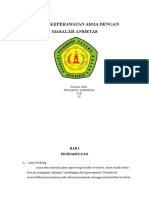 Asuhan Keperawatan Pada Anak Dengan Masalah Ansietas