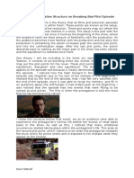 LO1 Part 4: Narrative Structure On Breaking Bad Pilot Episode