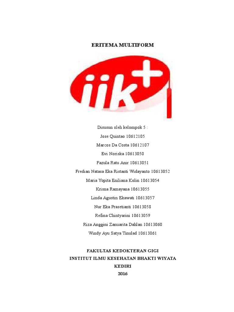 Lesi Target pada Eritema Multiforme | PDF
