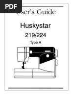 Download Huskystar 219 Manual by Jen Lew SN33046719 doc pdf