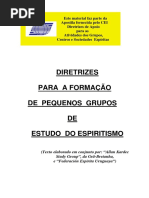 Allan Kardec - Diretrizes Para Formação de Pequenos Grupos de Espiritismo