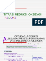 Reaksi Reduksi Oksidasi