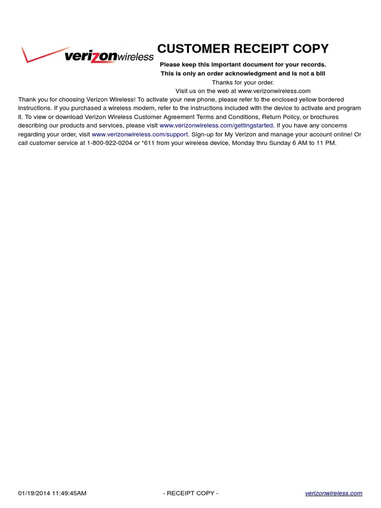 verizon.docx Verizon Wireless Receipt
