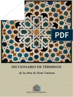 Diccionario de términos guenonianos