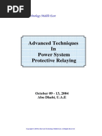 Advanced Techniques in Power System Protective Relaying PDF